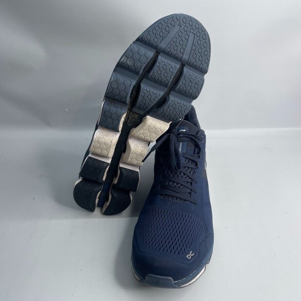 On Cloudace Men's Shoes Sneakers Running Walking Gym Navy White 50.99559 Size 13 - Picture 8 of 10